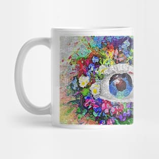 Floral Explosion Eye Mug